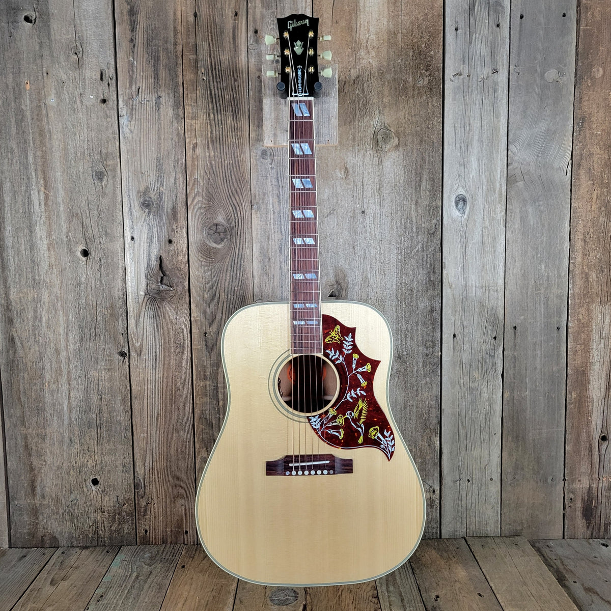 Gibson Hummingbird Natural 2023 – LR Baggs Pickup, All-Solid Wood, Mint Condition Acoustic-Electric