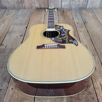 Gibson Hummingbird Natural 2023 – LR Baggs Pickup, All-Solid Wood, Mint Condition Acoustic-Electric
