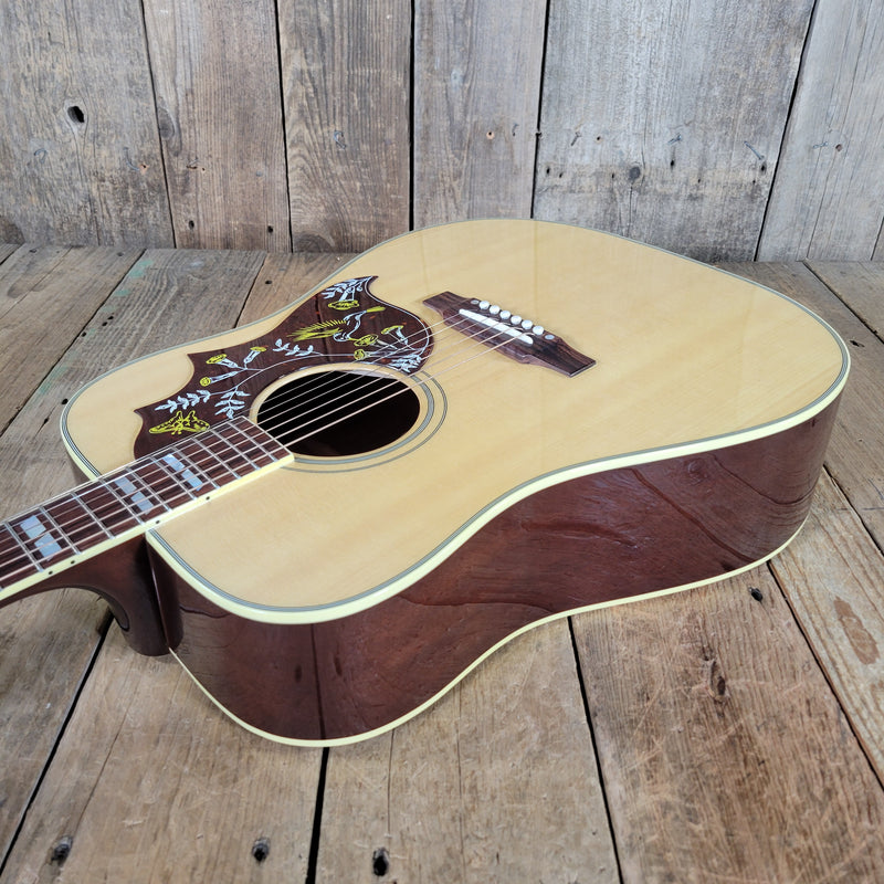 Gibson Hummingbird Natural 2023 – LR Baggs Pickup, All-Solid Wood, Mint Condition Acoustic-Electric