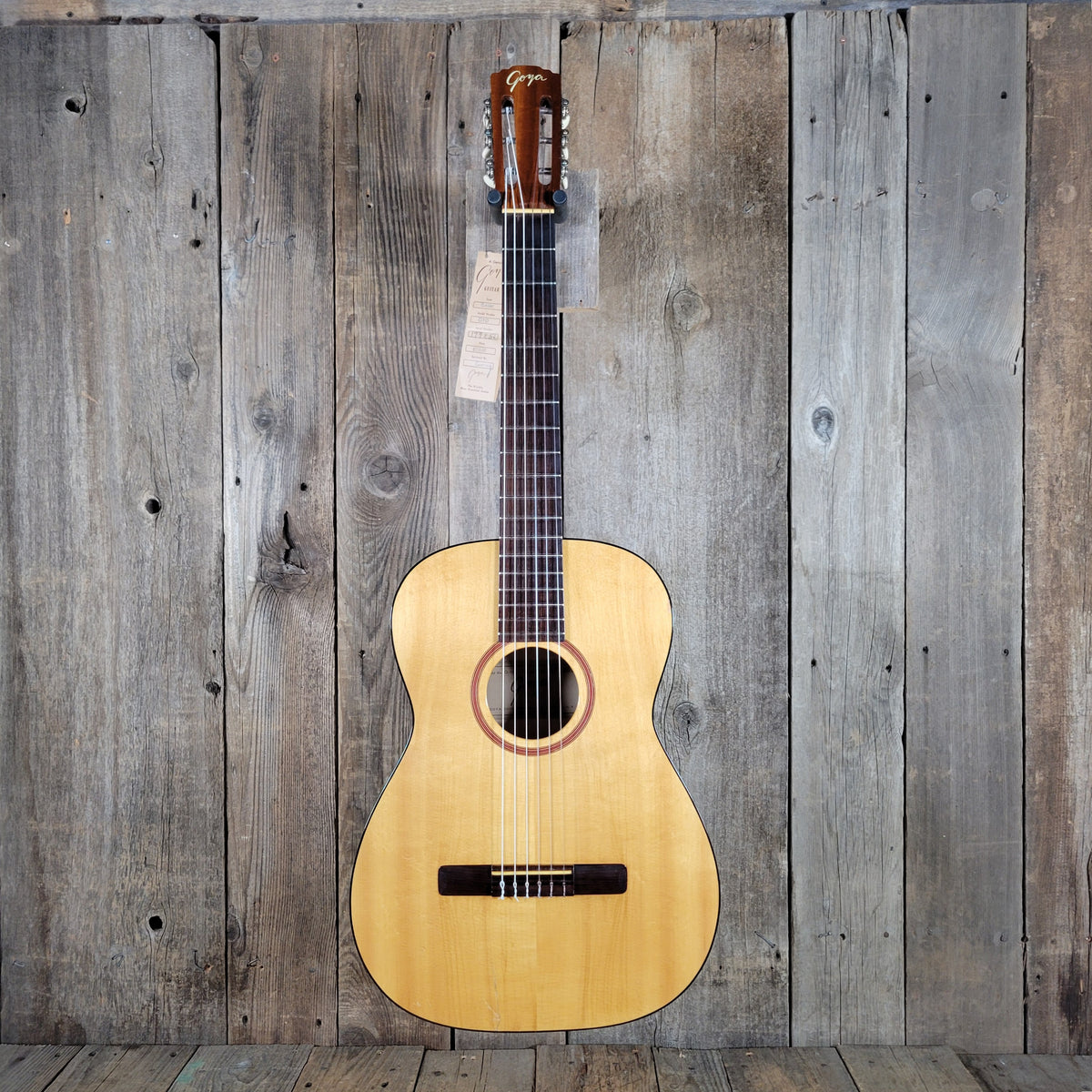 Goya G-10 Classical Guitar 1964 – Made in Sweden, Original Case, Hang Tag & Goya Polish, Vintage Nylon String