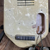 SOLD - Harmony H2 Lap Steel 1962 White MOTS Pearloid