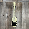 SOLD - Harmony H2 Lap Steel 1962 White MOTS Pearloid