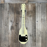 SOLD - Harmony H2 Lap Steel 1962 White MOTS Pearloid