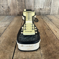 SOLD - Harmony H2 Lap Steel 1962 White MOTS Pearloid