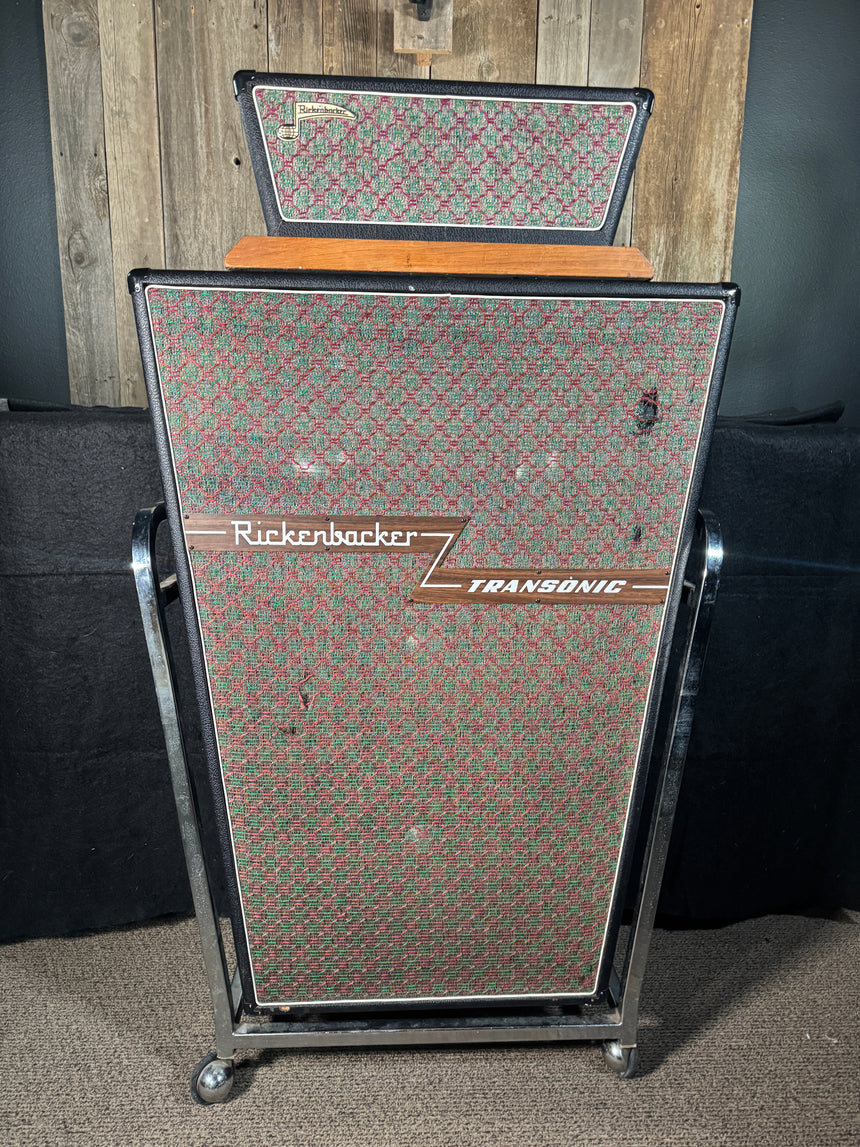 ON HOLD - Rickenbacker Transonic TS200 Head and Model 200 4x12" Cabinet 1968