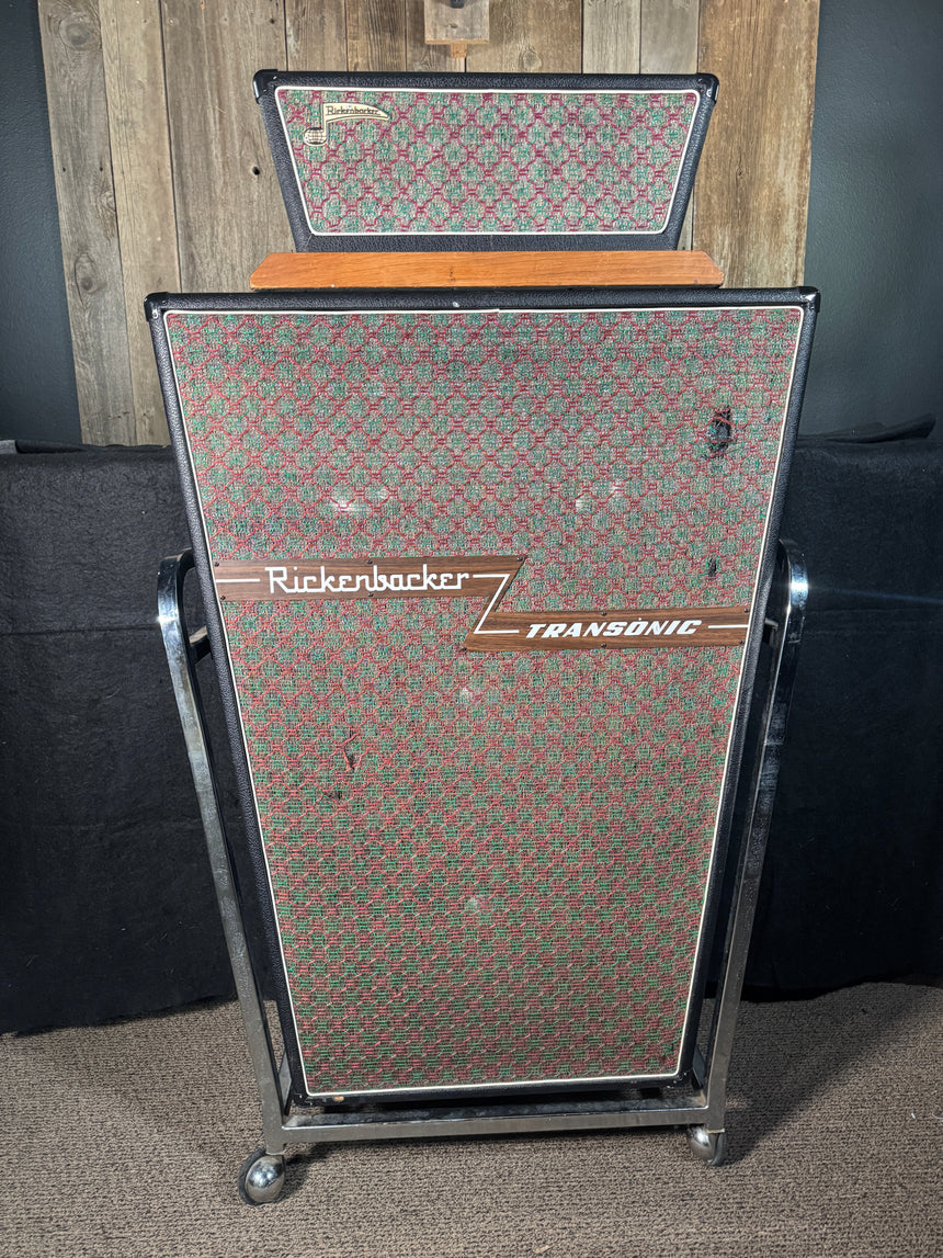 ON HOLD - Rickenbacker Transonic TS200 Head and Model 200 4x12" Cabinet 1968