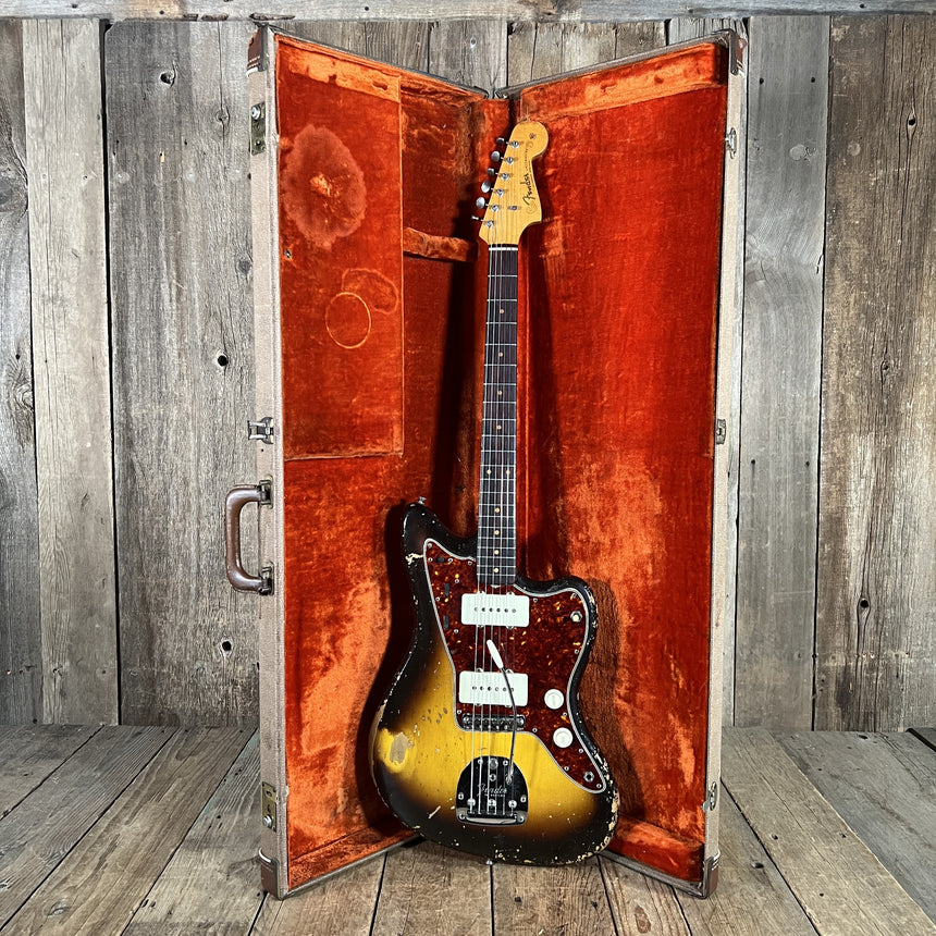 SOLD - Fender Jazzmaster Transitional Model with 1959 Neck and Serial number and 1960 body