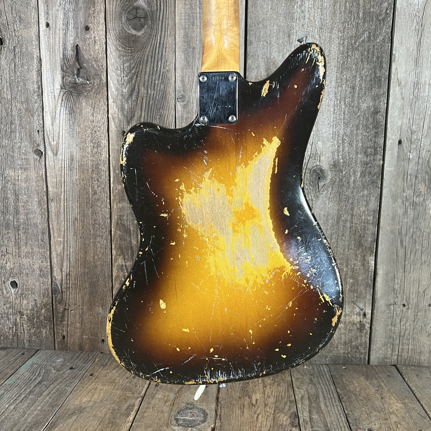 SOLD - Fender Jazzmaster Transitional Model with 1959 Neck and Serial number and 1960 body