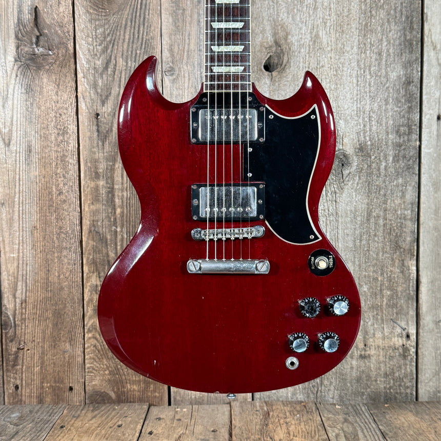 Gibson SG 1962 Reissue 1987 w/late 60s/early 70s case 1987 Cherry