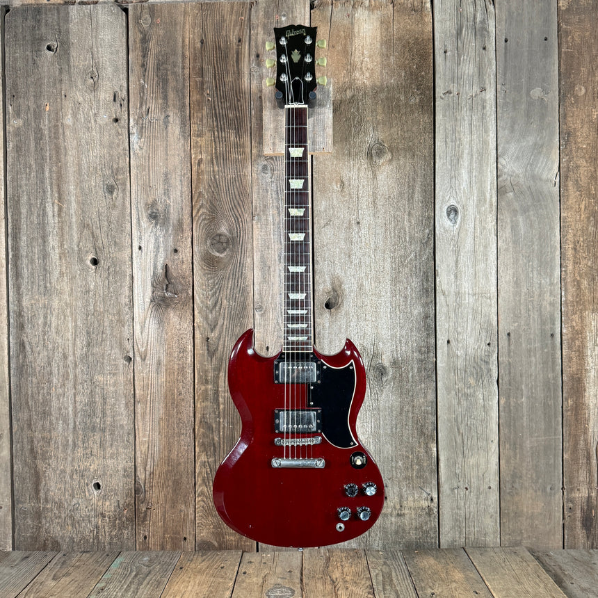 Gibson SG 1962 Reissue 1987 w/late 60s/early 70s case 1987 Cherry