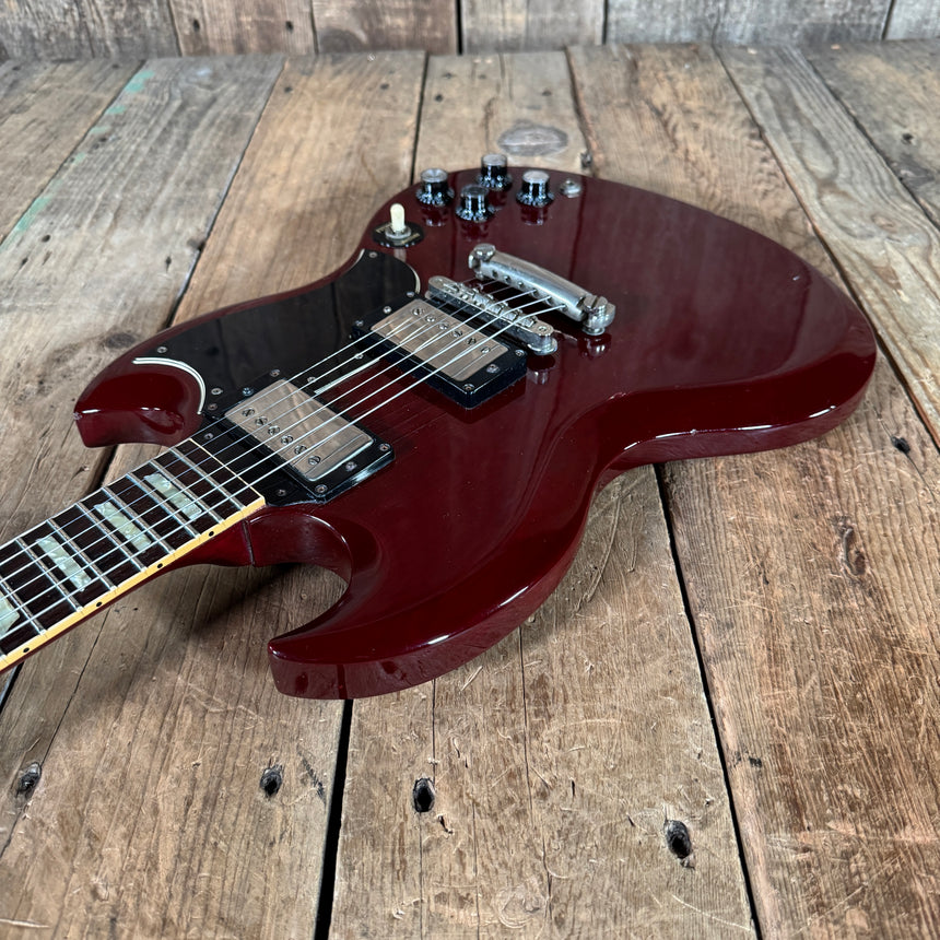 Gibson SG 1962 Reissue 1987 w/late 60s/early 70s case 1987 Cherry