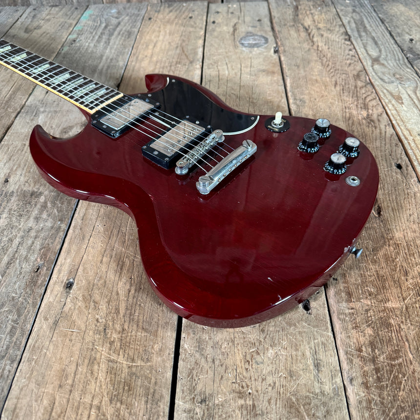 Gibson SG 1962 Reissue 1987 w/late 60s/early 70s case 1987 Cherry