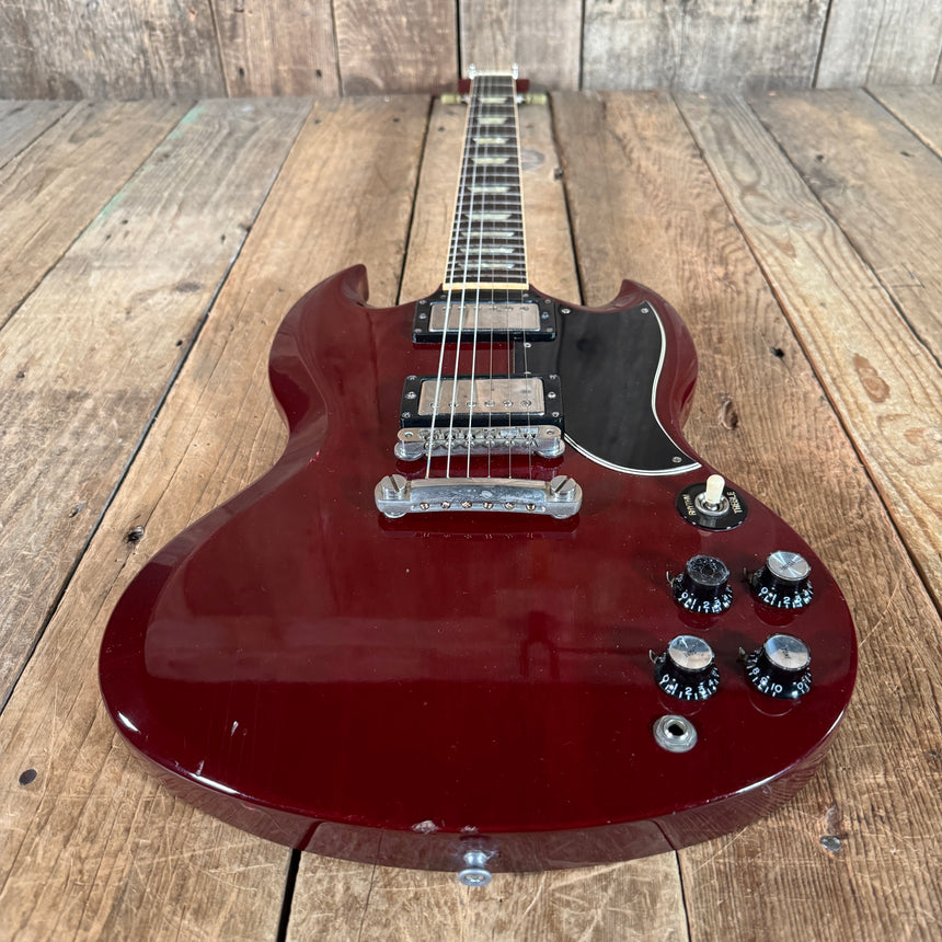 Gibson SG 1962 Reissue 1987 w/late 60s/early 70s case 1987 Cherry