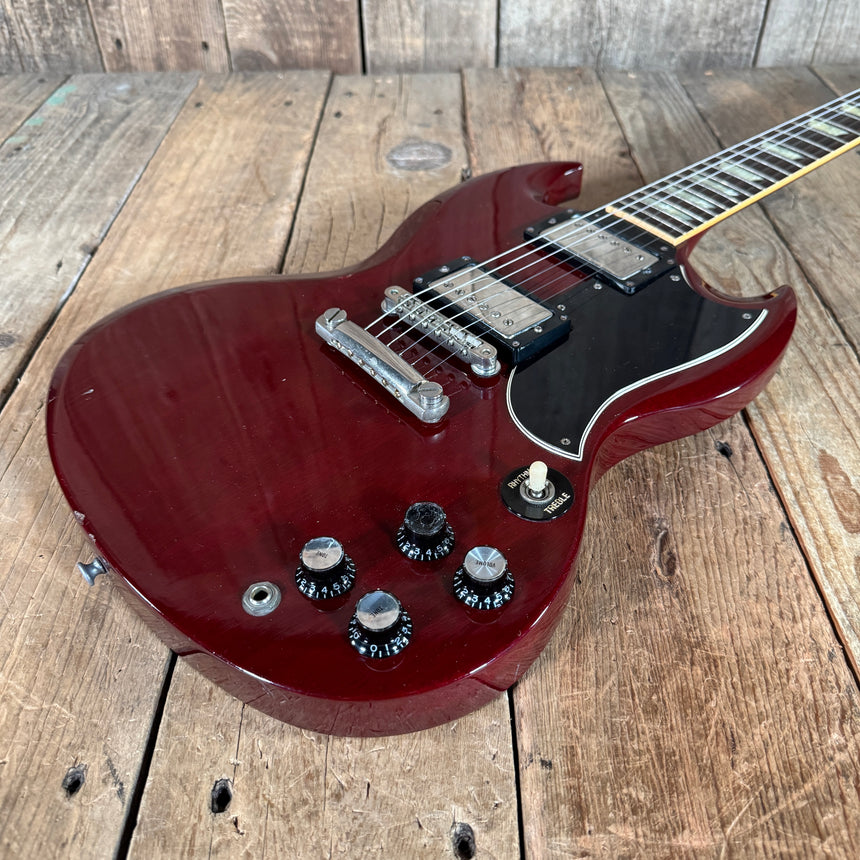 Gibson SG 1962 Reissue 1987 w/late 60s/early 70s case 1987 Cherry