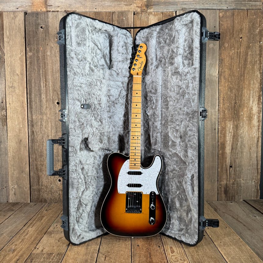 Fender American Ultra Telecaster Modified with Nashville Lace Sensor 2020 Sunburst