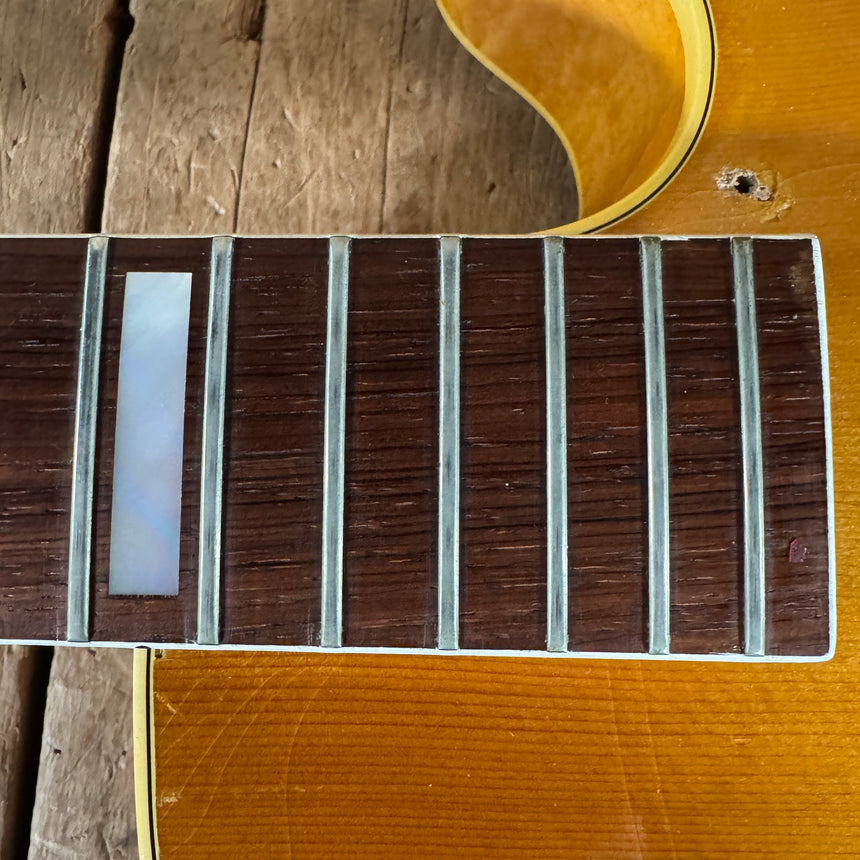 Epiphone Broadway Cutaway with added floating pickup 1955 Blonde