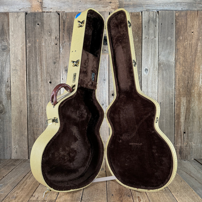 Epiphone Broadway Cutaway with added floating pickup 1955 Blonde