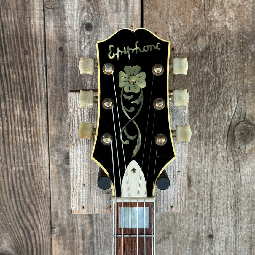 Epiphone Broadway Cutaway with added floating pickup 1955 Blonde