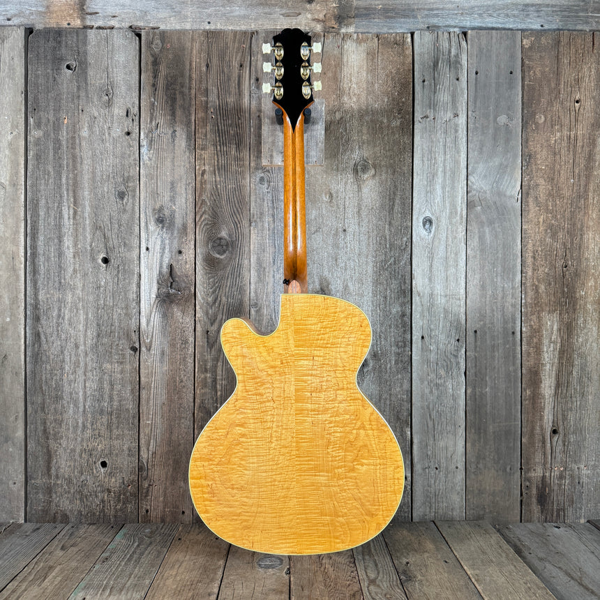 Epiphone Broadway Cutaway with added floating pickup 1955 Blonde