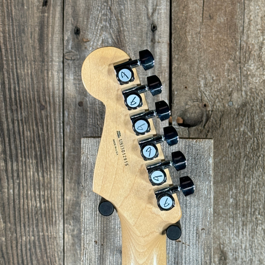 Fender Stratocaster American Deluxe Ash White Blonde 2013