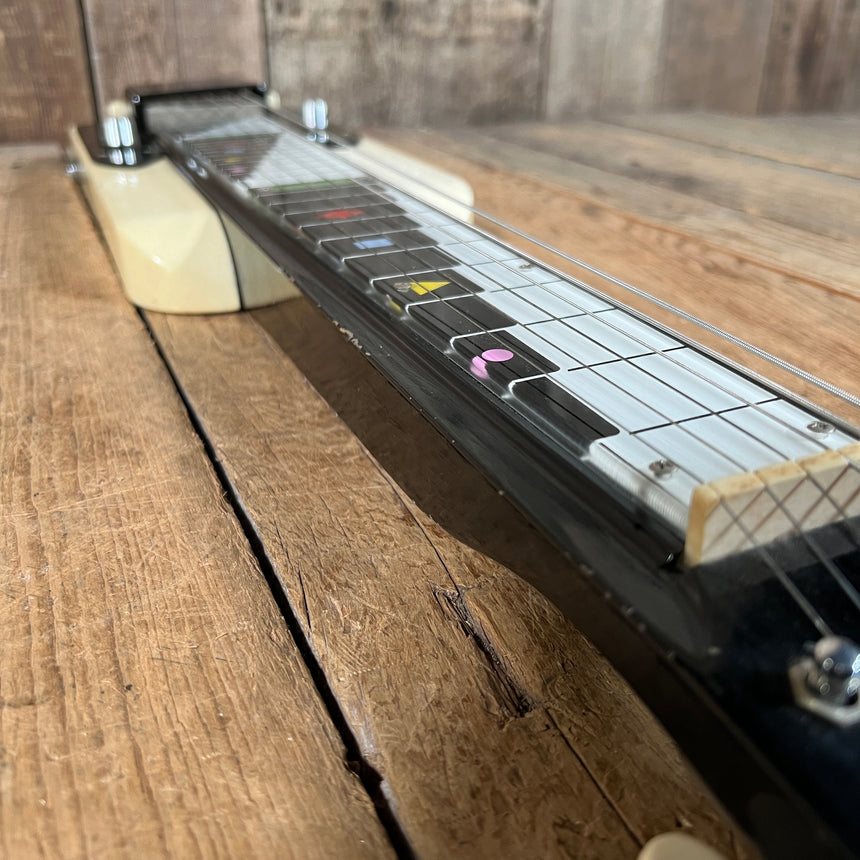 SOLD - National Dynamic Six String Lap Steel 1952 Black and White