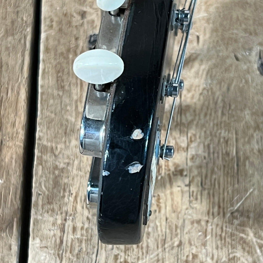 SOLD - National Dynamic Six String Lap Steel 1952 Black and White