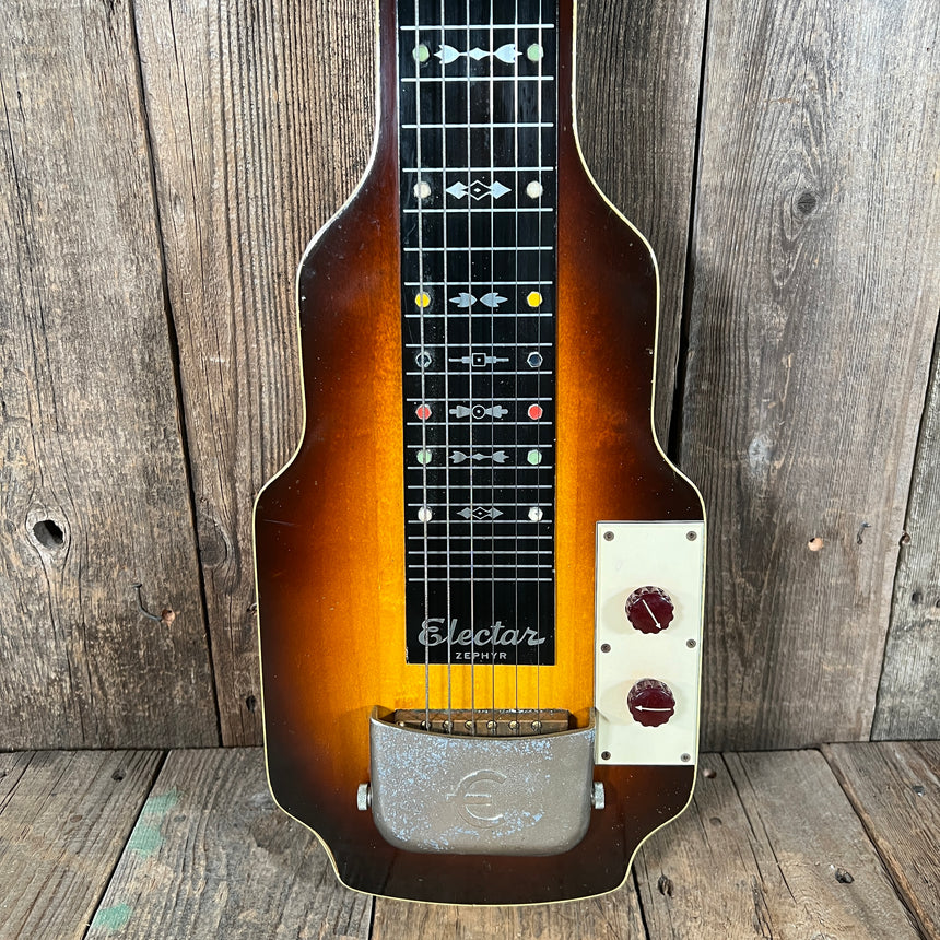 Epiphone Electar Zephyr Six String Lap Steel 1950's Sunburst