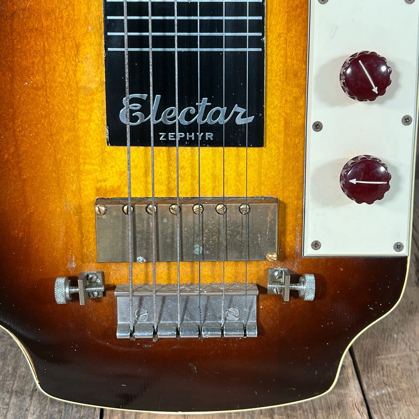 Epiphone Electar Zephyr Six String Lap Steel 1950's Sunburst