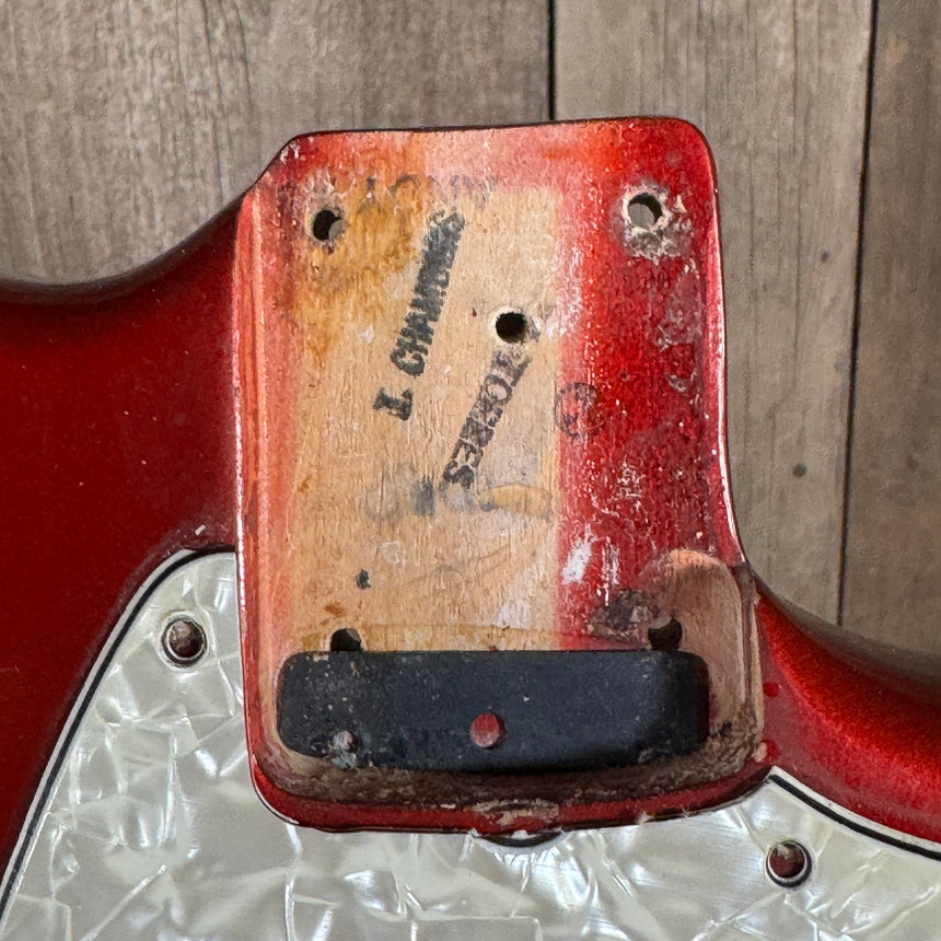 Fender Mustang 1972 Competition Red