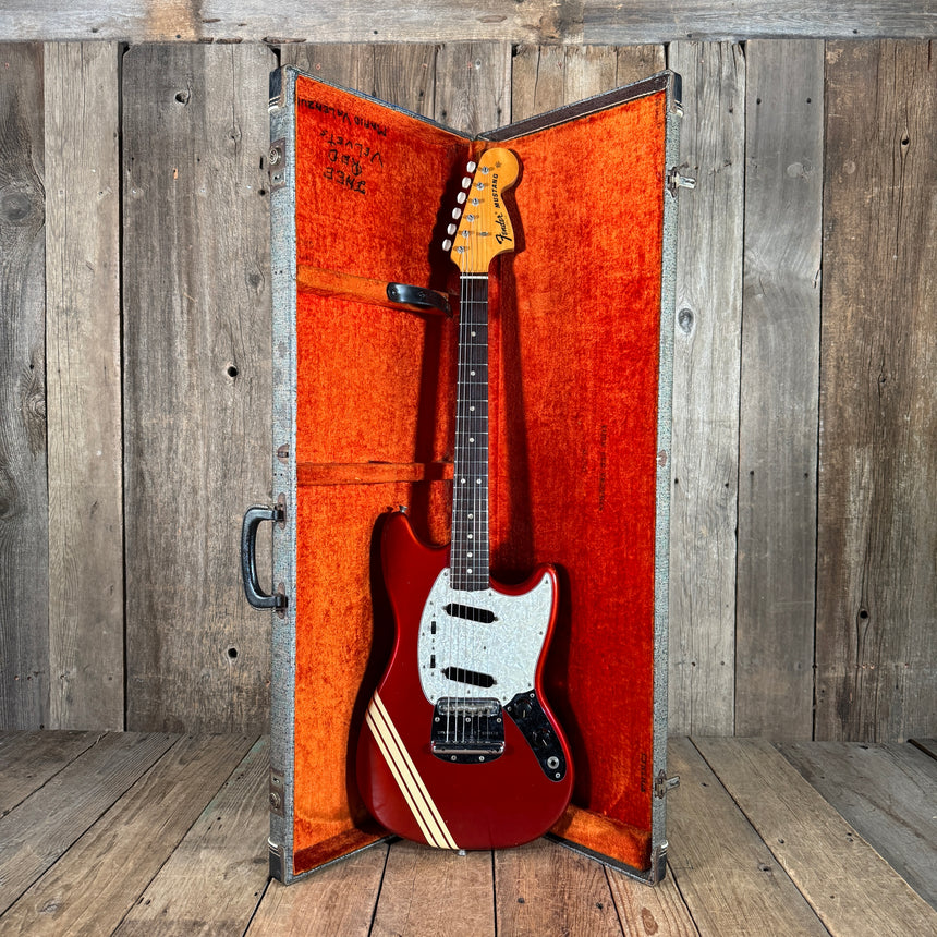 Fender Mustang 1972 Competition Red