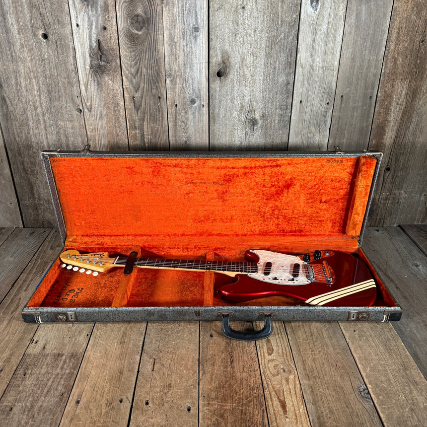 Fender Mustang 1972 Competition Red