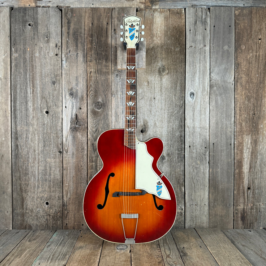 Silvertone Aristocrat 674 Archtop Acoustic 1952