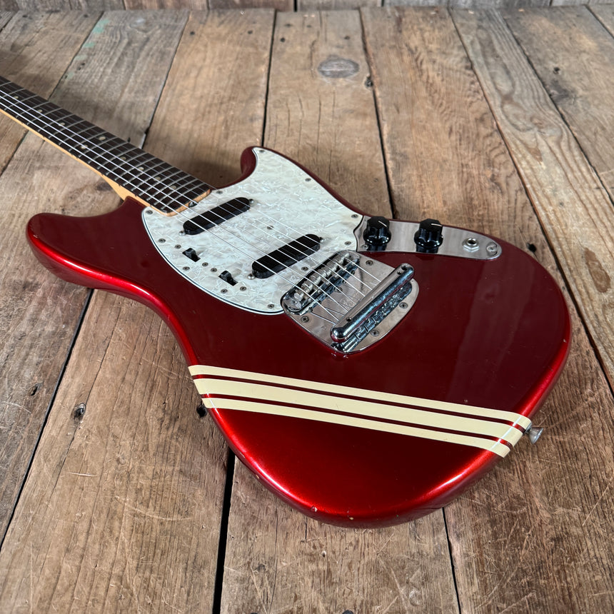 Fender Mustang 1972 Competition Red