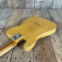 SOLD - Nacho Blackguard V Neck Stock Neck Humbucker 2020 Butterscotch Blonde