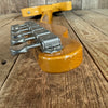 SOLD - Nacho Blackguard V Neck Stock Neck Humbucker 2020 Butterscotch Blonde