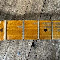 SOLD - Nacho Blackguard V Neck Stock Neck Humbucker 2020 Butterscotch Blonde