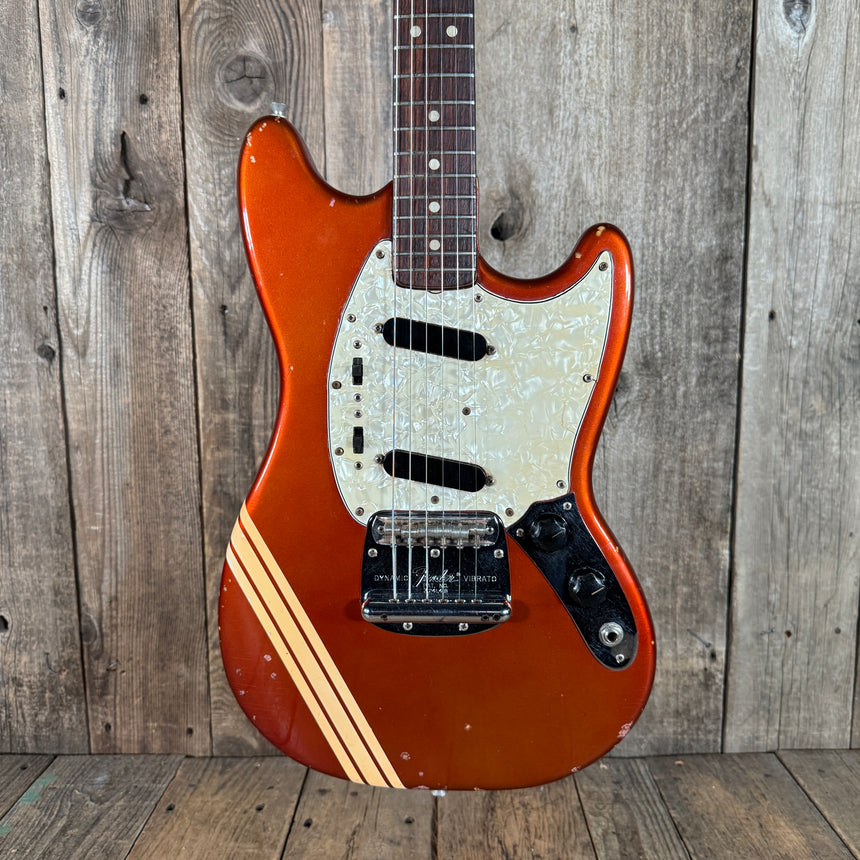 Fender Mustang 1973 Competition Red