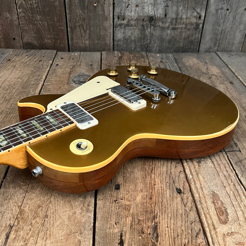 SOLD - Gibson Les Paul Deluxe Gold Top 1975