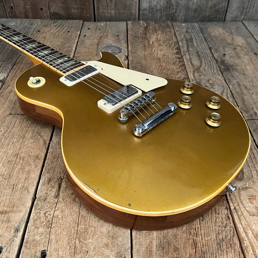 SOLD - Gibson Les Paul Deluxe Gold Top 1975