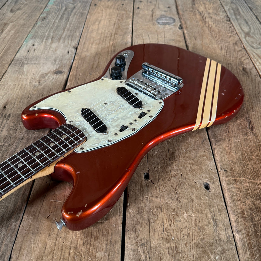 Fender Mustang 1973 Competition Red