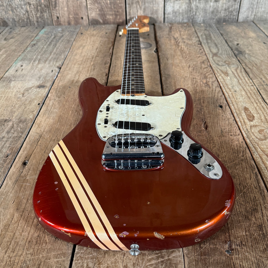 Fender Mustang 1973 Competition Red