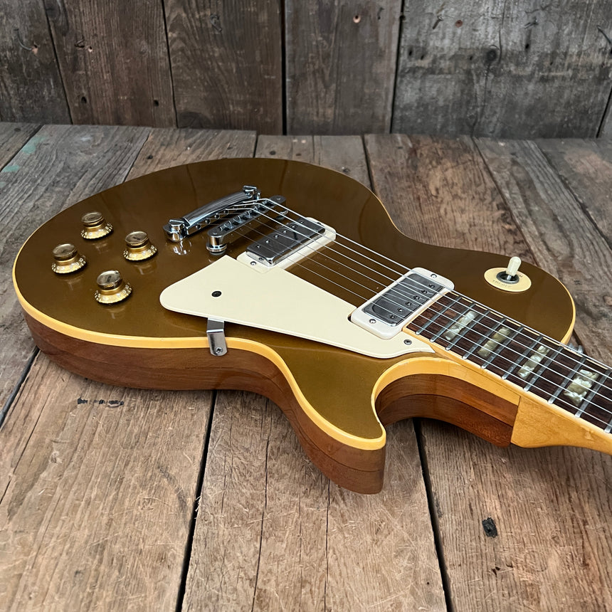 SOLD - Gibson Les Paul Deluxe Gold Top 1975