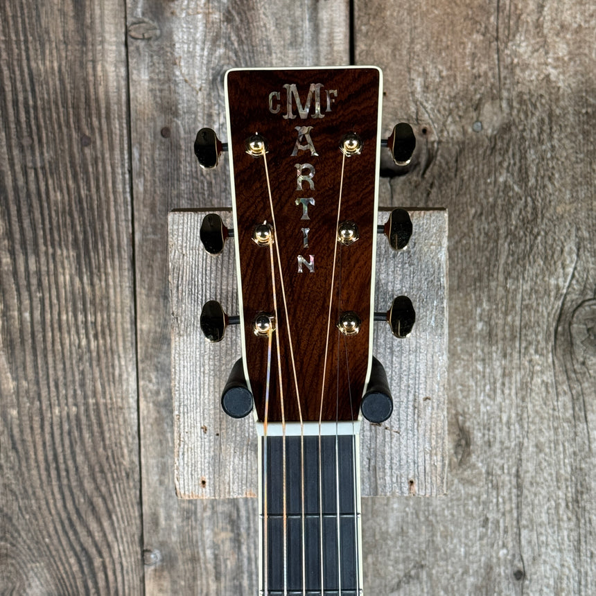 Martin Custom Shop D-14F 2022 Natural Adirondack Spruce top