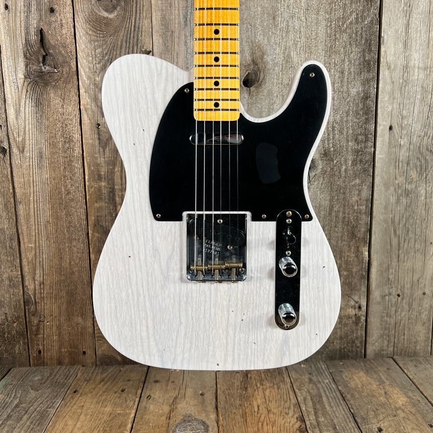 SOLD - Fender Custom '52 Telecaster Journeyman Relic 2022 White Blonde