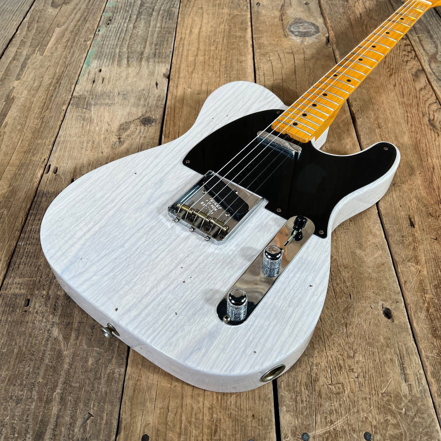 SOLD - Fender Custom '52 Telecaster Journeyman Relic 2022 White Blonde