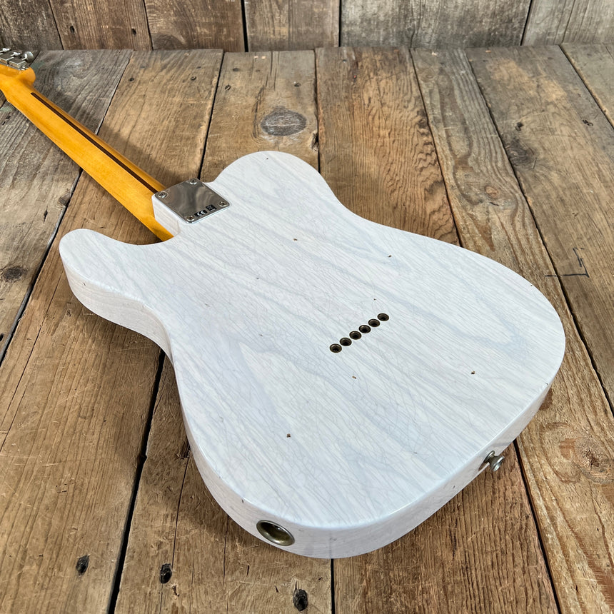 SOLD - Fender Custom '52 Telecaster Journeyman Relic 2022 White Blonde