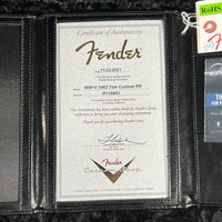 Sold - Fender Custom Telecaster 2021 Silver Sparkle *Josefina hand wounds