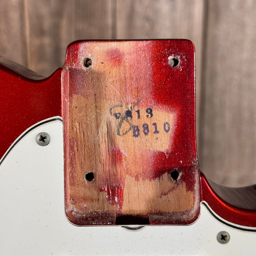 Fender Telecaster Candy Apple Red Maple Cap 1968