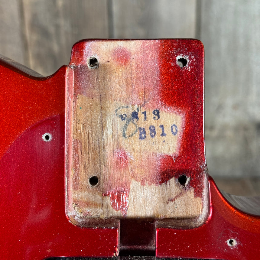 Fender Telecaster Candy Apple Red Maple Cap 1968