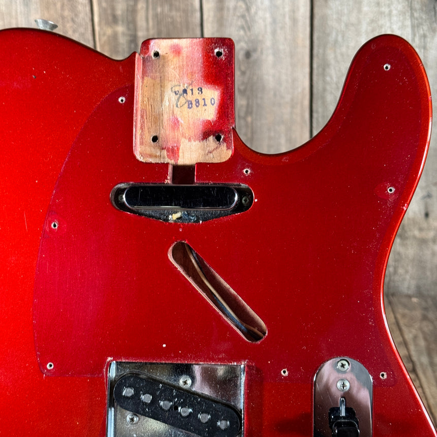 Fender Telecaster Candy Apple Red Maple Cap 1968